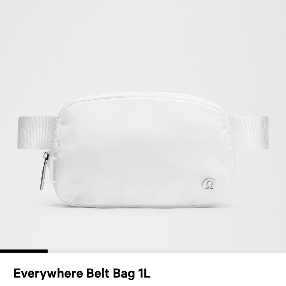 Lululemon White Belt Bag